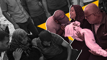 BOMBAS ISRAELÍES Y ESCUELAS PALESTINAS